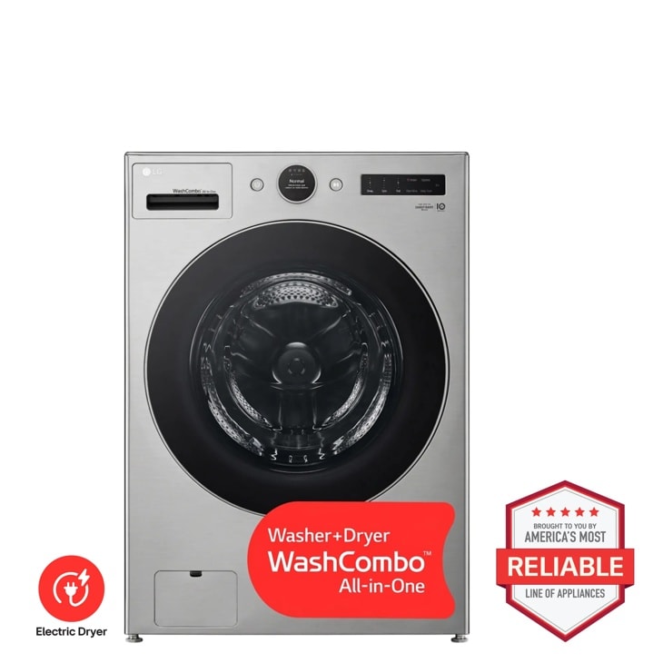 LG WM6998HVA WashCombo reliability feature