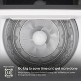 LG WT8205CW Top Load Washer 4.8 cu. ft. mega capacity drum