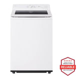 LG WT8205CW Top Load Washer front view in Alpine White