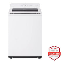 LG 27 Inch Smart Top Load Washer with 4.8 cu. ft. Mega Capacity, 4-Way(R) Agitator, EasyUnload(TM), AI Sensing, TurboWash(R) Technology and ThinQ(R), Alpine White - (WT8205CW)