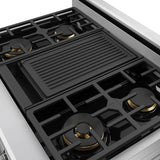 X Series 36-inch Professional Freestanding Dual Fuel Range Lp Converted - (XRD36ELP) -