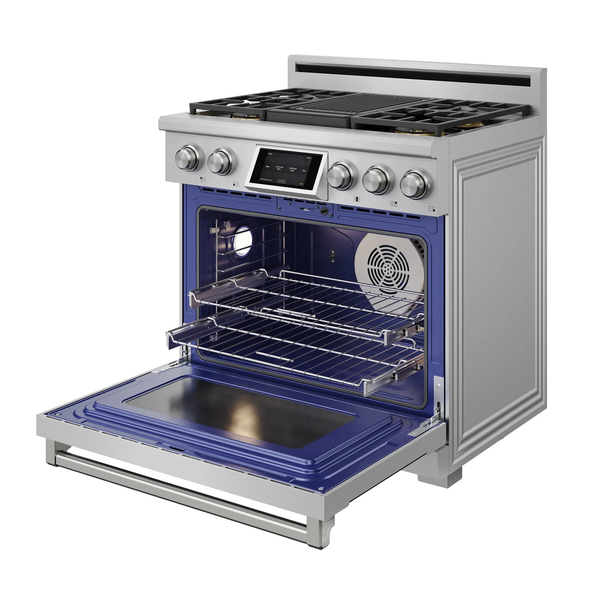 X Series 36-inch Professional Freestanding Dual Fuel Range Lp Converted - (XRD36ELP) -