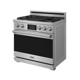 X Series 36-inch Professional Freestanding Dual Fuel Range Lp Converted - (XRD36ELP) -