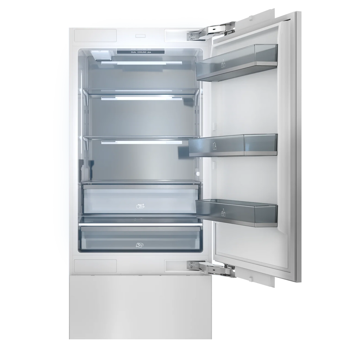 30-inch Built-in Stainless-steel Panel-ready Bottom Mount Refrigerator - (XRF3016BBPSS) -