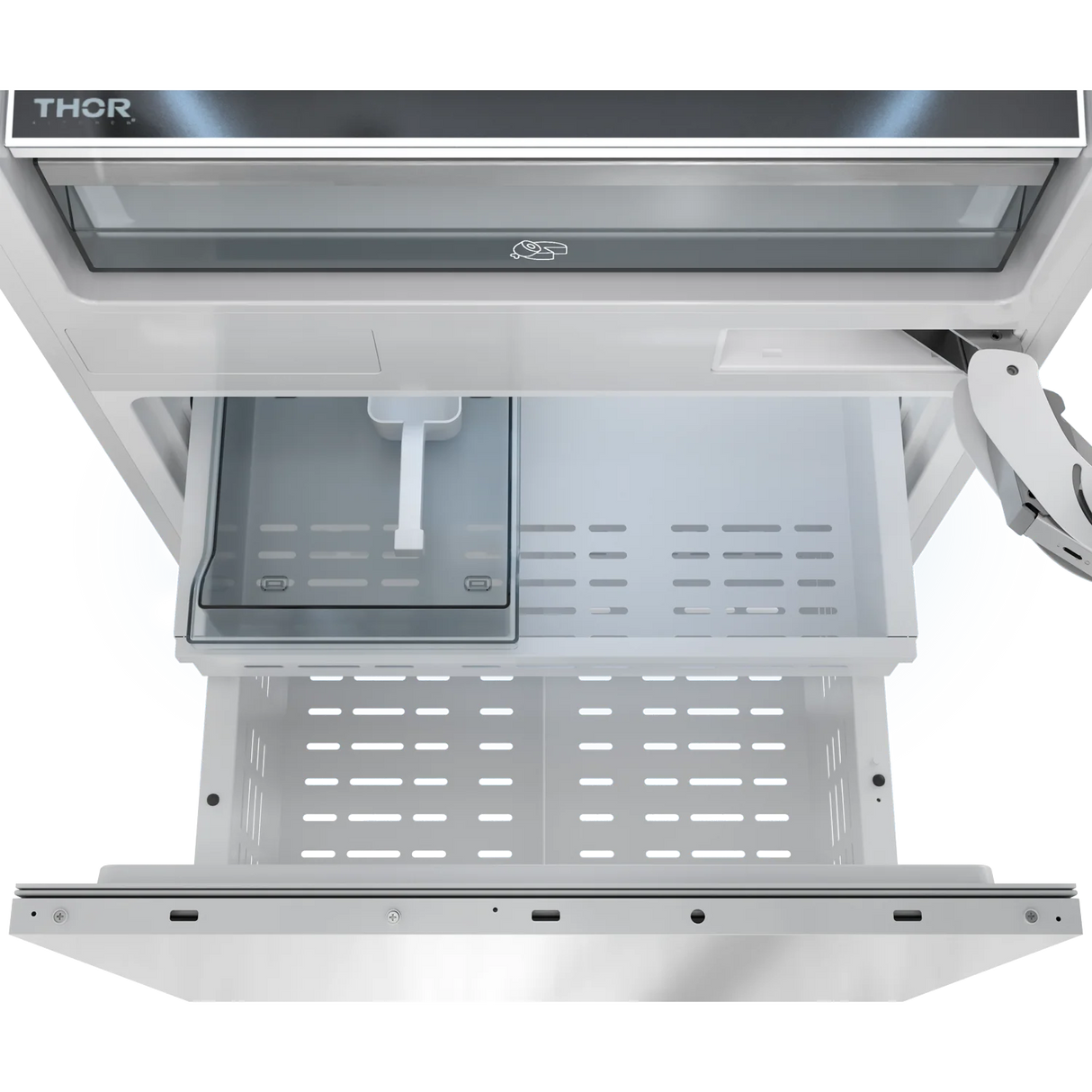 30-inch Built-in Stainless-steel Panel-ready Bottom Mount Refrigerator - (XRF3016BBPSS) -