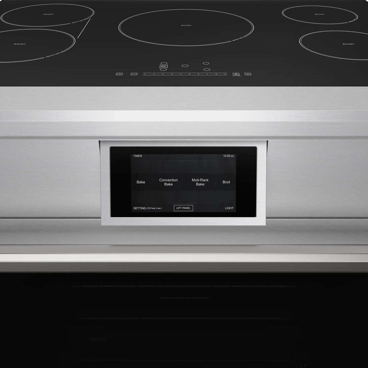 X Series 36-inch Professional Freestanding Induction Range - (XRI36E) -