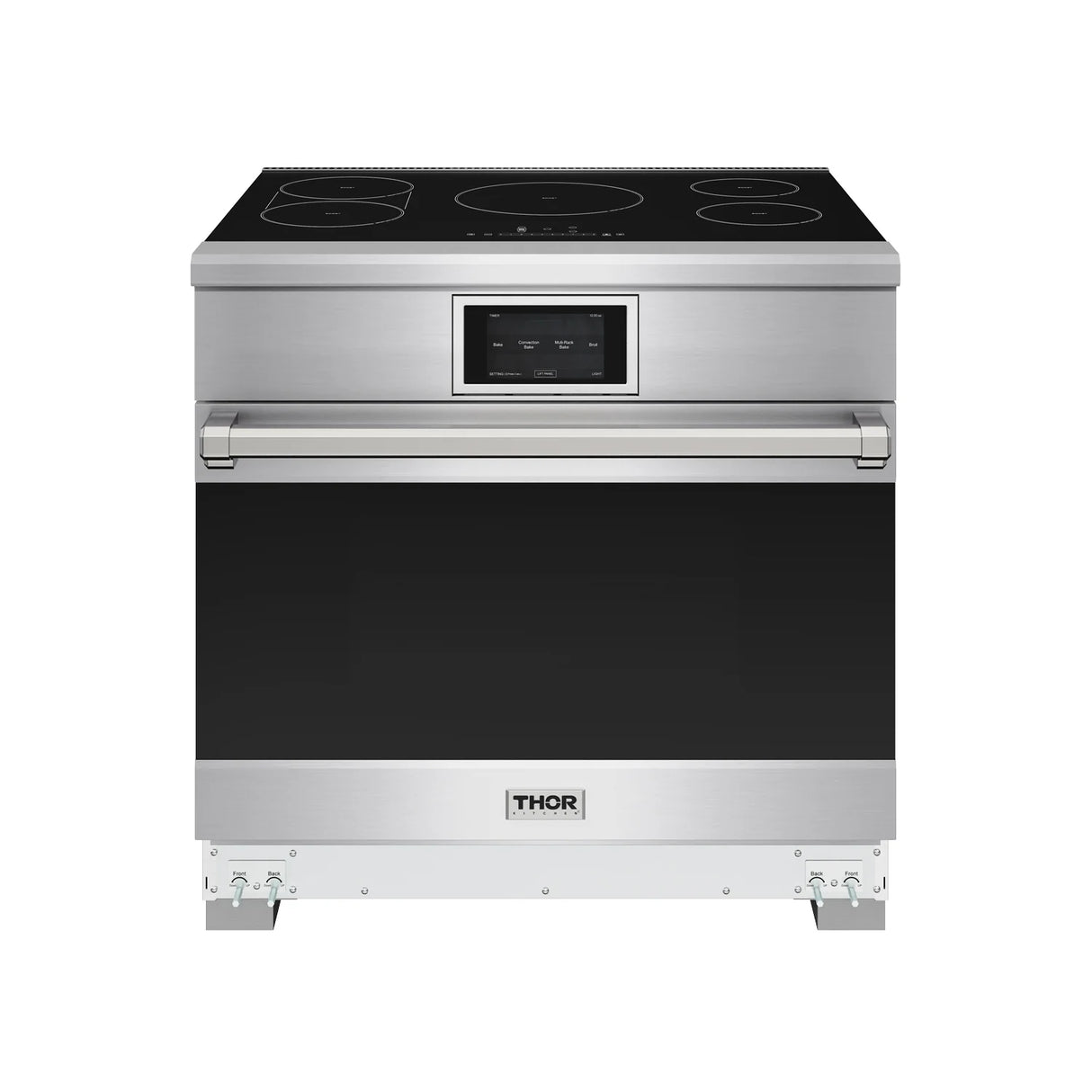 X Series 36-inch Professional Freestanding Induction Range - (XRI36E) -