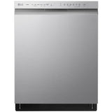 LG ADFD5448AT 24 in. Front Control Smart Dishwasher with 48 dBa Sound Level & Pocket - Stainless Steel