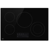 LG CBEW3013BE 30 in. 4-Burner Smart Electric Cooktop with Simmer Burner - Black