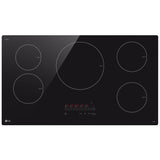 LG CBIH3613BE 36 in. 5-Burner Smart Induction Cooktop with Simmer Burner & Power Burner - Black