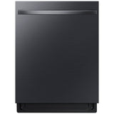 Samsung DW80CG5451MT 24 in. Top Control Smart Dishwasher with 46 dBa Sound Level & 3rd-Rack - Matte Black Steel
