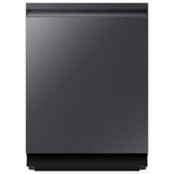 Samsung DW90F89T0UMT Bespoke 24 in. Top Control Smart Dishwasher with 38 dBA Sound Level, 3rd-Rack, Smart Dry with AutoRelease Door & Pocket Handle - Fingerprint Resistant Matte Black Steel