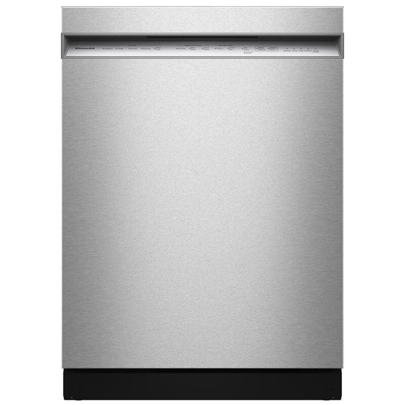 KitchenAid KDFS324SPS 24" Full Console Built-In Dishwasher in Stainless Steel