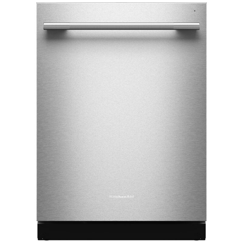 KitchenAid KDTS224SPS 24" Full Console Built-In Dishwasher in PrintShield Finish