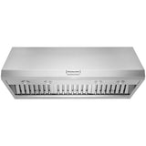 KitchenAid 48 in. Ducted Canopy Pro Style Style Range Hood with 4 Fan Speeds & 4 LED Lights - Stainless Steel