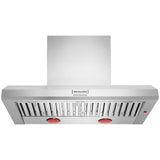 KitchenAid 48 in. Ducted Canopy Pro Style Style Range Hood with 4 Fan Speeds & 3 LED Lights - Stainless Steel