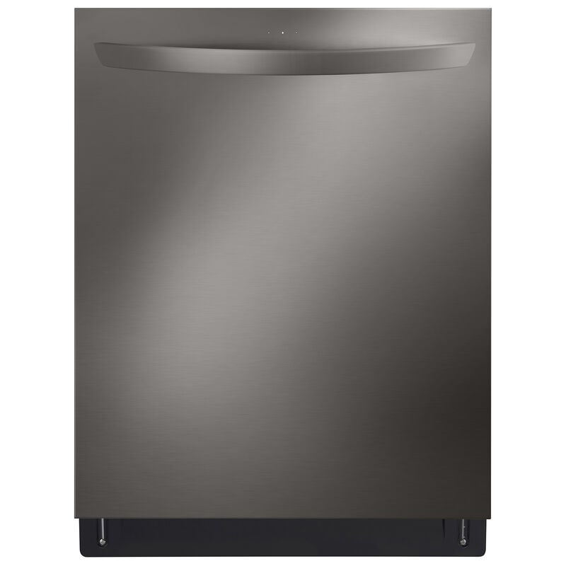 LG LDTH5554D 24 in. Top Control Smart Dishwasher with 46 dBa Sound Level & 3rd-Rack - PrintProof Black Stainless Steel