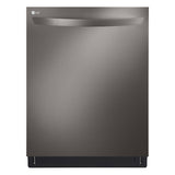 LG LDTS5552D 24 in. Top Control Smart Dishwasher with 46 dBa Sound Level & Dynamic Dry - Black Stainless