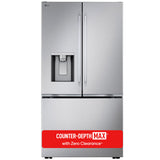 LG LF24Z6530S 36 in. 23.7 cu. ft. Smart Counter Depth French Door Refrigerator with Ice & Water Dispenser - PrintProof Stainless Steel