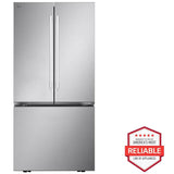 LG LF25H6200S 33 in. 25.1 cu. ft. Smart French Door Refrigerator with Ice Maker - PrintProof Stainless Steel