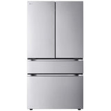 LG LF26C8210S 36 in. 25.5 cu. ft. Smart Counter Depth 4-Door French Door Refrigerator with Internal Water Dispenser - PrintProof Stainless Steel