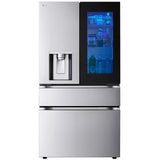 LG LF29S8365S 36 in. 28.6 cu. ft. Smart 4-Door French Door Refrigerator with MyColor InstaView, Ice & Water Dispenser - PrintProof Stainless Steel