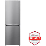 LG LRBNC1104S 24 in. 10.8 cu. ft. Counter Depth Bottom Freezer Refrigerator - Stainless Steel