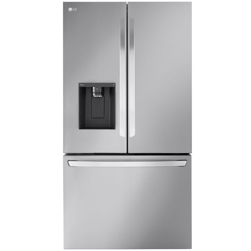 LG LRFXS3106S 36 in. 30.7 cu. ft. Smart French Door Refrigerator with Ice & Water Dispenser - PrintProof Stainless Steel