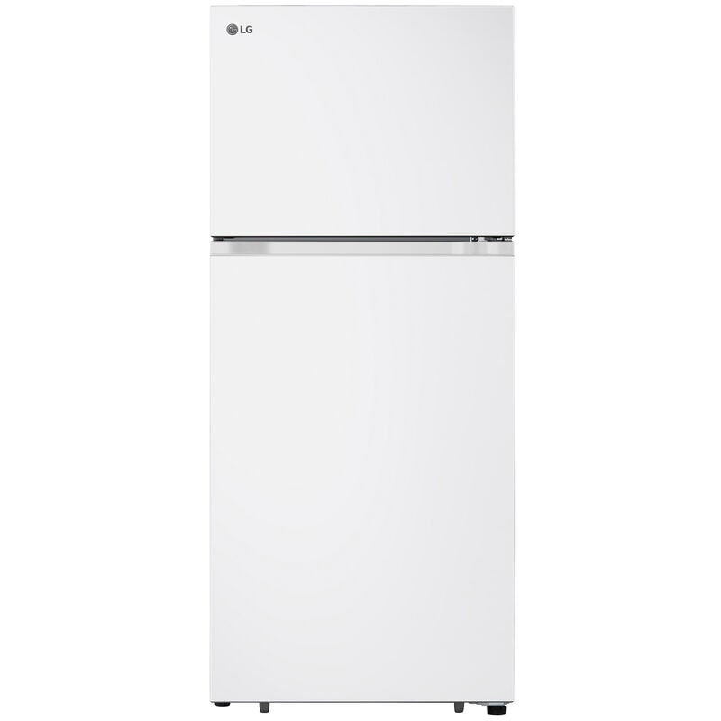 LG LT18S2100W 28 in. 17.5 cu. ft. Garage Ready Top Freezer Refrigerator - White