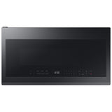 Samsung ME21DG6300MT 30 in. 2.1 cu. ft. 1000W Smart Over-the-Range Microwave with 400 CFM & Sensor Cooking - Matte Black Steel