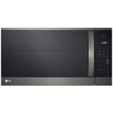 LG MVEM1825D 30 in. 1.8 cu. ft. 1000W Smart Over-the-Range Microwave with 300 CFM & Sensor Cooking - PrintProof Black Stainless Steel