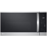 LG MVEM1825F 30 in. 1.8 cu. ft. 1000W Smart Over-the-Range Microwave with 300 CFM & Sensor Cooking - PrintProof Stainless Steel