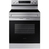 Samsung 30 in. 6.3 cu. ft. Smart Electric Range with Smoothtop Burners - Stainless Steel