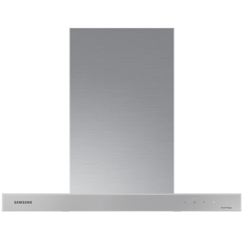 Samsung NK30CB600WCG 30 in. Smart Convertible Chimney Style Range Hood with 630 CFM, 4 Fan Speeds & 1 LED Light - Gray