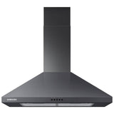 Samsung NK30R5000WG 30 in. Convertible Chimney Style Range Hood with 390 CFM, 3 Fan Speeds & 2 LED Lights - Fingerprint resistant Black Stainless