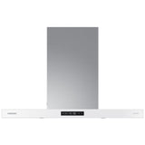 Samsung NK36CB700W1236 in. Smart Convertible Chimney Style Range Hood with 630 CFM, 4 Fan Speeds & 1 LED Light - White