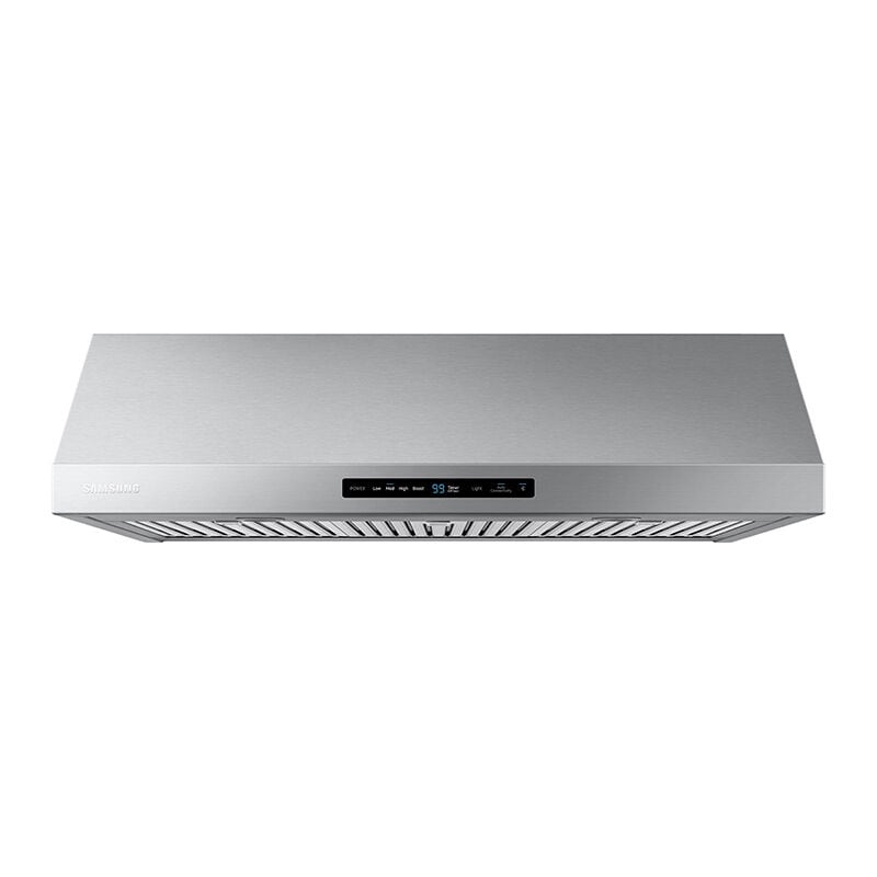 Samsung NK36N7000US 36 in. Smart Convertible Standard Style Range Hood with 390 CFM, 4 Fan Speeds & 2 LED Lights - Stainless Steel