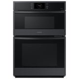 Samsung NQ70CG600DMT 30 in. 7 cu. ft. Smart Speed/ Steam Electric Microwave/Wall Oven Combo with Dual Convection & Sensor Cooking - Matte Black