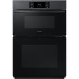 Samsung NQ70CG700DMT Bespoke 30 in. 7.0 cu. ft. Smart Speed/Steam Electric Microwave/Wall Oven Combo with Dual Convection & Sensor Cooking - Matte Black