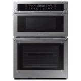 Samsung NQ70T5511DS 30 in. 7 cu. ft. Smart Electric Microwave/Wall Oven Combo with Sensor Cooking - Stainless Steel