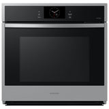 Samsung NV51CG600SSR 30 in. 5.1 cu. ft. Smart Steam Electric Single Wall Oven with Dual Convection - Stainless Steel