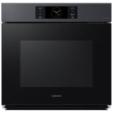Samsung NV51CG700SMT Bespoke 30 in. 5.1 cu. ft. Smart Steam Electric Single Wall Oven with Dual Convection - Matte Black