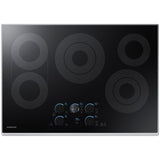 Samsung NZ30K7570RS 30 in. 5-Burner Smart Electric Cooktop with Simmer Burner & Power Burner - Stainless Steel