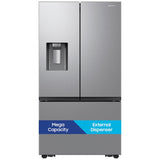 Samsung RF27CG5B10SR 36 in. 25.5 cu. ft. Smart Counter Depth French Door Refrigerator with Ice & Water Dispenser - Stainless Steel