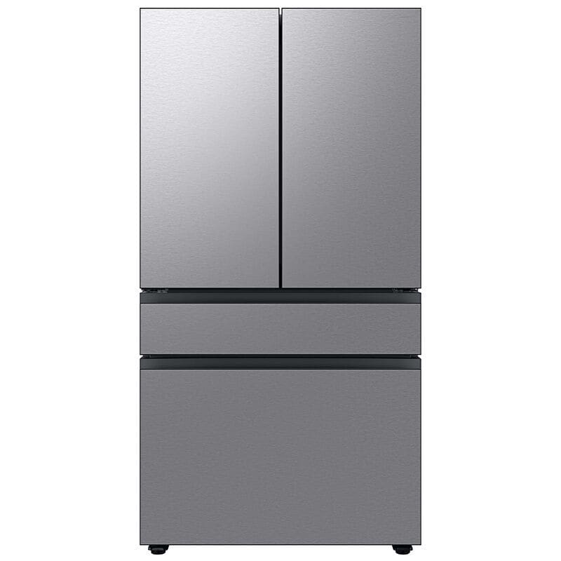 Samsung RF29BB8600QL Bespoke 36 in. 28.8 cu. ft. Smart 4-Door French Door Refrigerator with Internal Water Dispenser - Stainless Steel