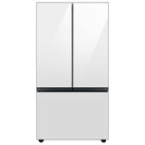 Samsung RF30BB620012 Bespoke 36 in. 30.1 cu. ft. Smart French Door Refrigerator with Internal Water AutoFill Pitcher - White Glass