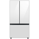 Samsung RF30BB660012 Bespoke 36 in. 30.1 cu. ft. Smart French Door Refrigerator with Internal Water Dispenser - White Glass