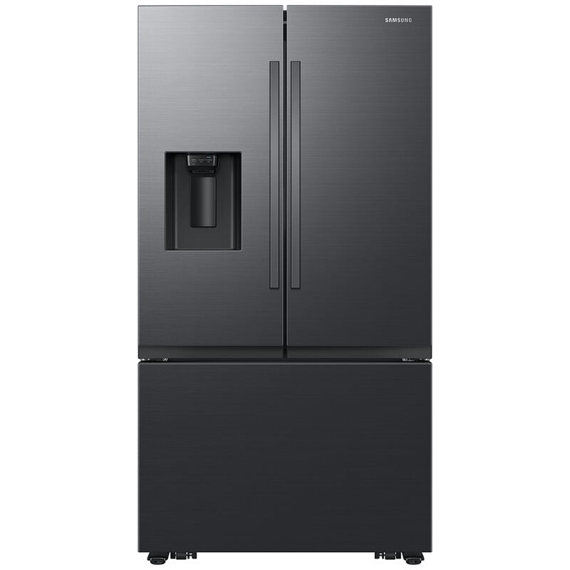 Samsung RF32CG5400MT 36 in. 30.5 cu. ft. Smart French Door Refrigerator with Ice & Water Dispenser - Matte Black Steel