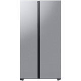 Samsung RS23CB7600QL Bespoke 36 in. 22.6 cu. ft. Smart Counter Depth Side-by-Side Refrigerator with Internal Water Dispenser - Stainless Steel