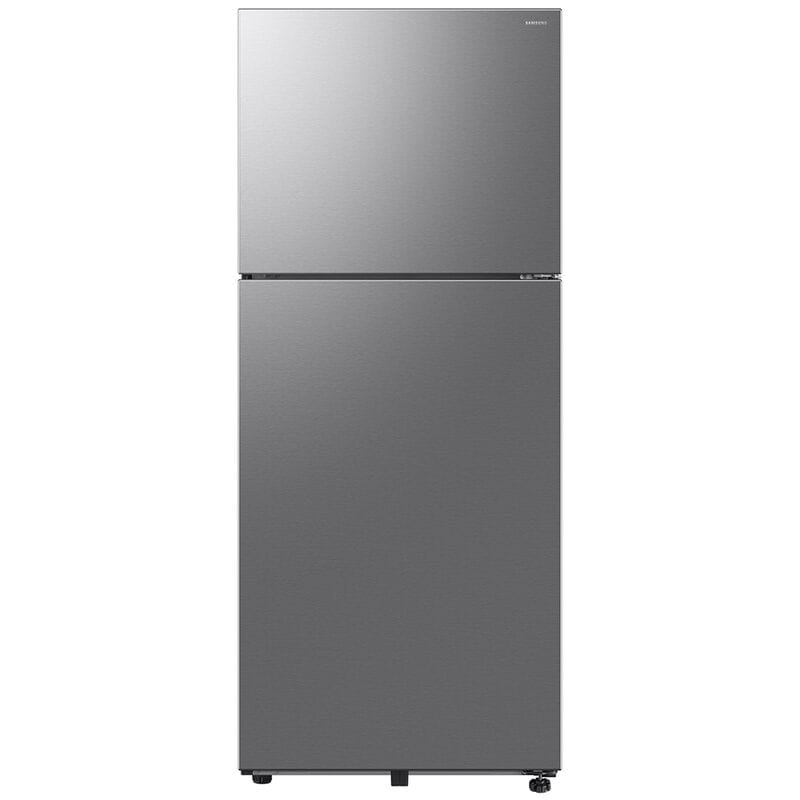 Samsung RT70F18LASR 28 in. 17.5 cu. ft. Smart Garage-Ready Top Freezer Refrigerator with Ice Maker - Fingerprint Resistant Stainless Steel